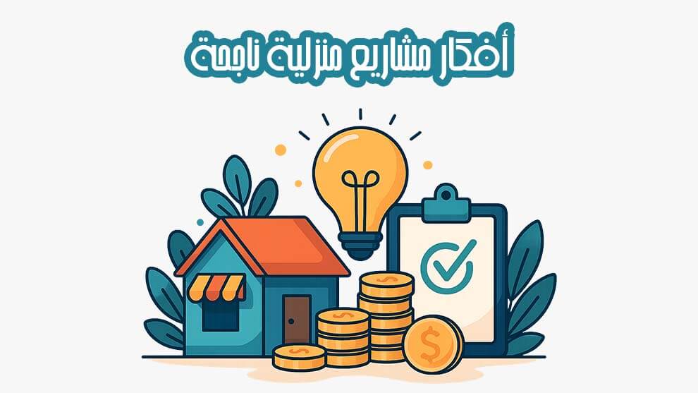 أفكار مشاريع منزلية ناجحة