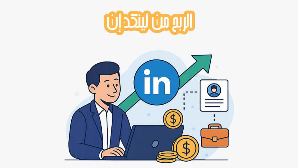 الربح من لينكد إن