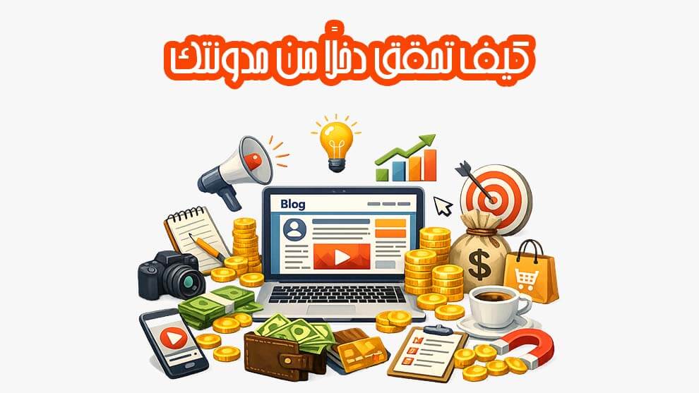 كل طرق الربح من المدونات