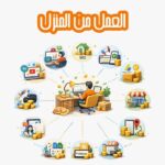 العمل من المنزل